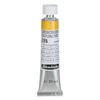 Schmincke Designers Gouache - Chrome Yellow Hue, 20 ml Tube