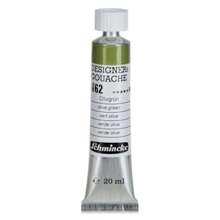 Schmincke Designers Gouache - Olive Green, 20 ml Tube