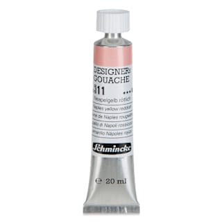 Schmincke Designers Gouache - Naples Yellow Reddish, 20 ml Tube