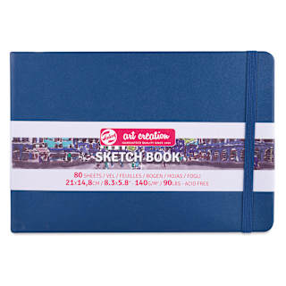 Royal Talens Art Creations Sketchbook - 5.8" x 8.3", Navy