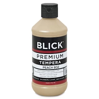 Blick Premium Grade Tempera - Peach, 8 oz bottle