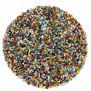 Craft Medley Glass Beads - Assorted Colors, 10.58 oz