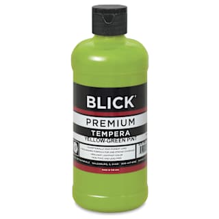 Blick Premium Grade Tempera - Yellow-Green, Pint
