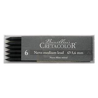 Cretacolor Lead - Nero No. 2, Pkg of 6
