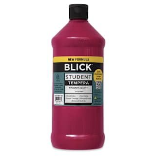 Blick Student Tempera Paint - Magenta, 32 oz bottle