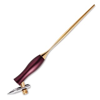 Tom’s Studio Bloom Oblique Calligraphy Dip Pen - Mulberry