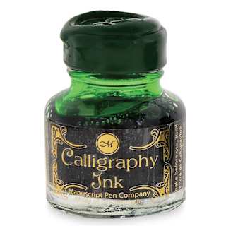 Manuscript Calligraphy Gift Ink - Emerald, 30 ml
