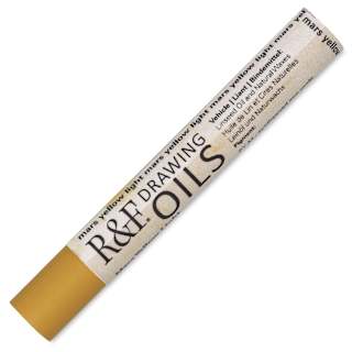 R&F Drawing Oil Stick - Mars Yellow Light, 12 ml