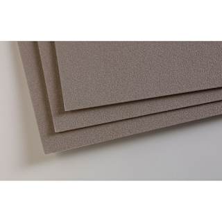 Clairefontaine Pastelgrain Paper Sheet - 19-3/4" x 27-1/2", Dark Grey, 1 Sheet