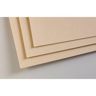 Clairefontaine Pastelgrain Paper Sheet - 19-3/4" x 27-1/2", Sand, 1 Sheet