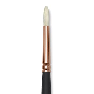 Blick Masterstroke Interlocking Bristle Brush - Round, Long Handle, Size 3