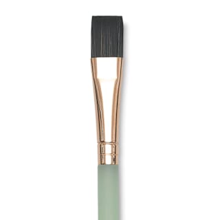 Princeton Neptune Synthetic Squirrel Brush - Aquarelle Square Wash, Short Handle, Size 1/2"