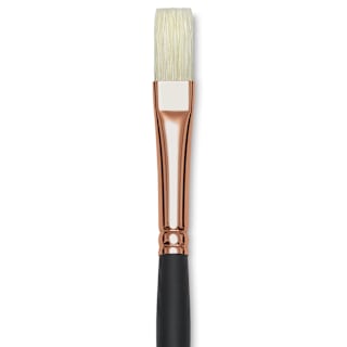 Blick Masterstroke Interlocking Bristle Brush - Flat, Long Handle, Size 6