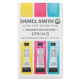 Daniel Smith Extra Fine Watercolor - Set of 3, Spring Set, 5 ml Tubes