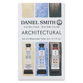 Daniel Smith Extra Fine Watercolor - Set of 3, Architectural, 5 ml Tubes