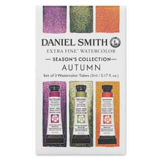 Daniel Smith Extra Fine Watercolor - Set of 3, Autumn, 5 ml Tubes
