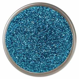 Natural Earth Paint Eco-Friendly Cosmetic Glitter - Turquoise, 10 g