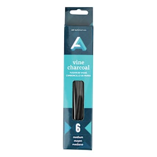 Art Alternatives Vine Charcoal - Set of 6, Medium