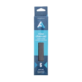 Art Alternatives Vine Charcoal - Set of 6, Extra Soft