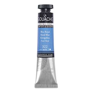 Sennelier Extra Fine Gouache - Royal Blue, 21 ml Tube