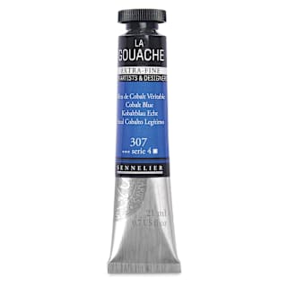 Sennelier Extra Fine Gouache - Cobalt Blue, 21 ml Tube