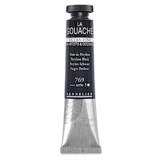 Sennelier Extra Fine Gouache - Perylene Black, 21 ml Tube