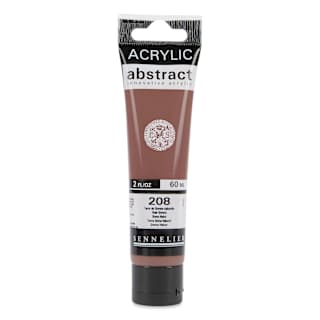 Sennelier Abstract Acrylic Paint - Raw Sienna, 60 ml tube