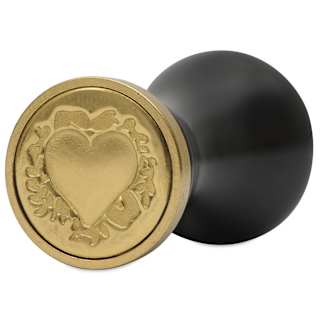 Manuscript Wax and Seal Small Ceramic Coin Set - Heart