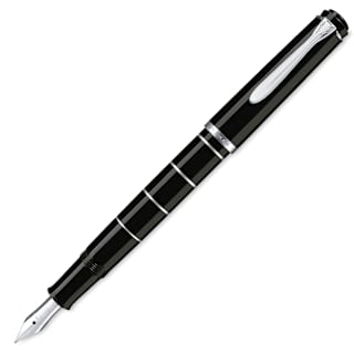 Pelikan M215 Fountain Pen - Black, Extra Fine Nib