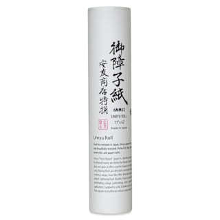 Yasutomo Sumi Painting Paper Roll - 11" x 62 ft, Unryu, 48 gsm