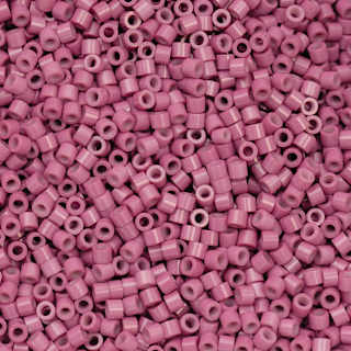 John Bead Cylin 11/0 Cylindrical Seed Beads - Vintage Rose Opaque