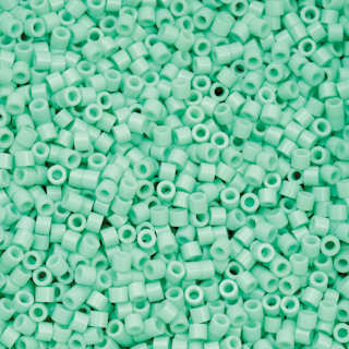 John Bead Cylin 11/0 Cylindrical Seed Beads - Seafoam Opaque