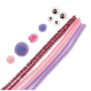 John Bead Mixed Craft Combo Pack - Pkg of 300, Princess Mix
