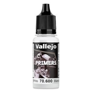 Vallejo Airbrush Primer - White, 18 ml