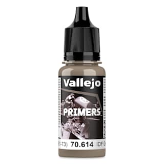 Vallejo Airbrush Primer - IDF Israeli Sand Grey, 18 ml