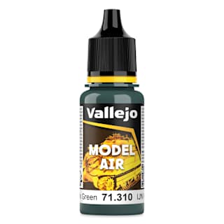 Vallejo Model Air Acrylic Paint - IJN Deep Dark Green, 18 ml