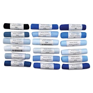 Mount Vision Soft Pastel Set - Warm Blue, Set of 18