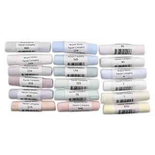 Mount Vision Soft Pastel Set - Light, Set of 18