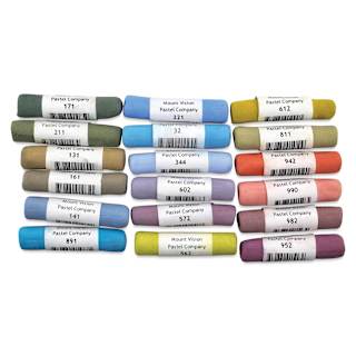 Mount Vision Soft Pastel Set - Mid Tone, Set of 18