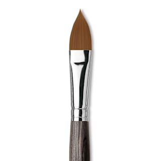 Da Vinci Colineo Synthetic Kolinsky Sable Brush - X Point Pointed Oval, Size 16, Short Handle