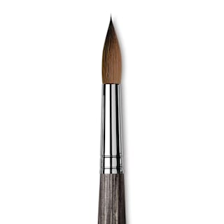 Da Vinci Colineo Synthetic Kolinsky Sable Brush - X Point Round, Size 16, Short Handle