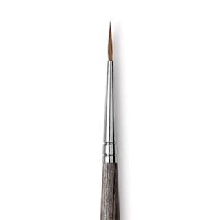 Da Vinci Colineo Synthetic Kolinsky Sable Brush - X Point Round, Size 0, Short Handle