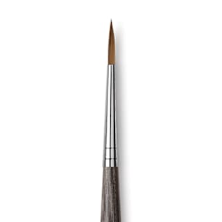 Da Vinci Colineo Synthetic Kolinsky Sable Brush - X Point Round, Size 2, Short Handle