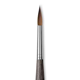 Da Vinci Colineo Synthetic Kolinsky Sable Brush - X Point Round, Size 8, Short Handle