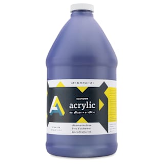 Art Alternatives Economy Acrylic - Ultramarine Blue, 1.9 L