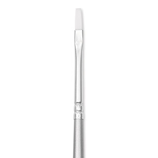 Liquitex Basics Synthetic Brush - Flat, Long Handle, Size 1