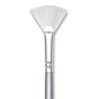 Liquitex Basics Synthetic Brush - Fan, Long Handle, Size 4