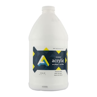 Art Alternatives Economy Acrylic - White, 1.9 L