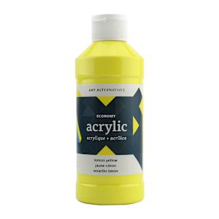 Art Alternatives Economy Acrylic - Yellow, 475 ml