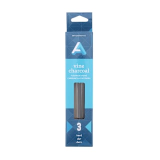 Art Alternatives Vine Charcoal - Set of 3, Hard